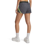 Women's Under Armour 3" Fly By Novelty Short - 025 - CASTLEROCK GREY