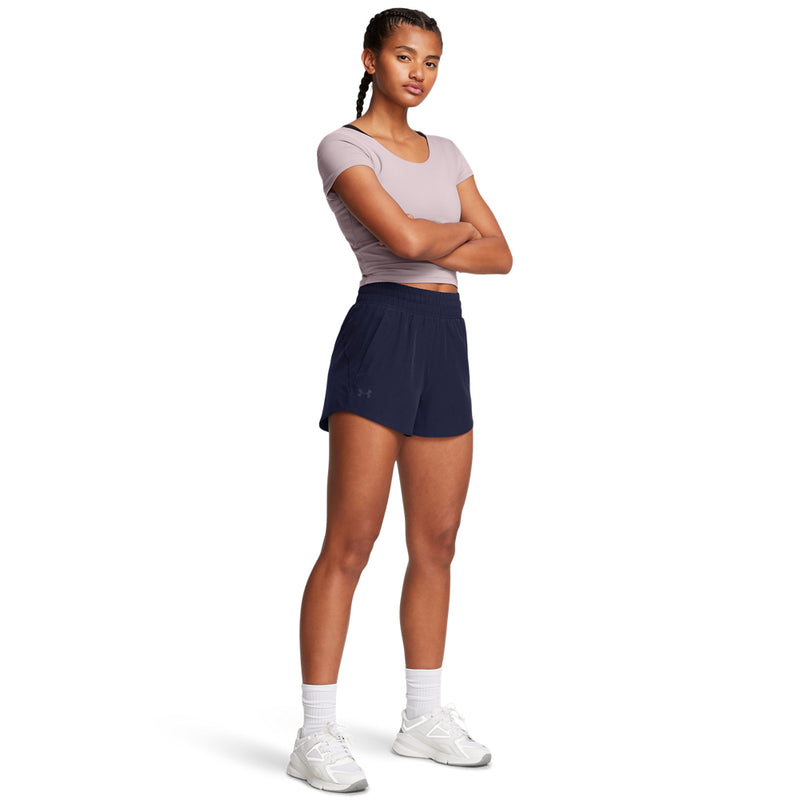 Women's Under Armour 3" Vanish Shorts - 410 - MIDNIGHT