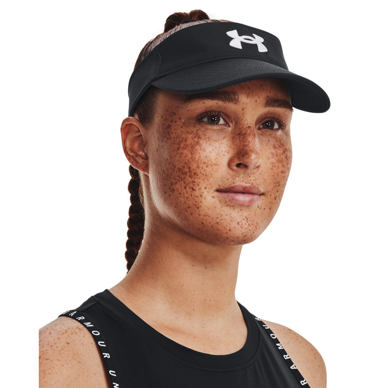 Women's Under Armour Blitzing Visor - 001 - BLACK