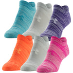 Women's Under Armour Essential No Show 6-Pack Socks - 963/652