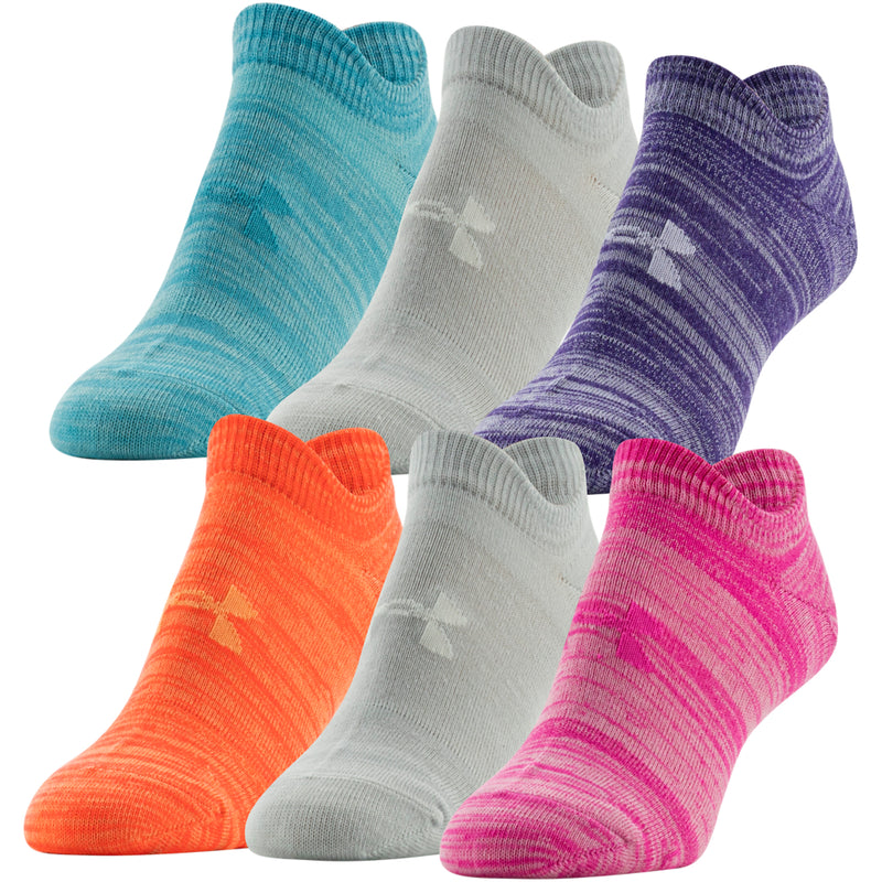 Women's Under Armour Essential No Show 6-Pack Socks - 963/652