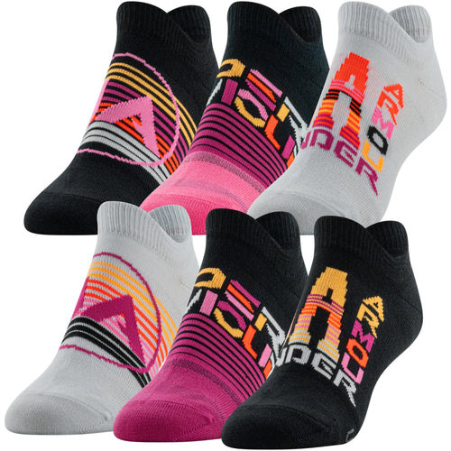 Women's Under Armour Essential No Show 6-Pack Socks - 977/003