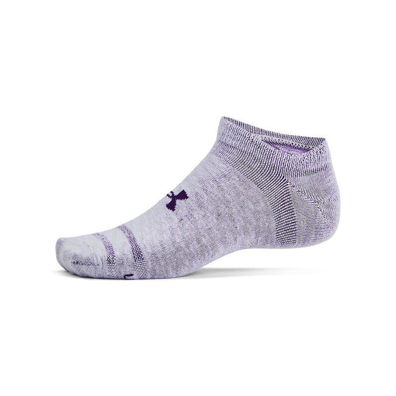 Women's Under Armour Essential No Show Socks 6-Pack - 535 BLUE
