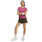 Women's Under Armour Fly By 3" Short - 308 - EXPEDITION GREEN