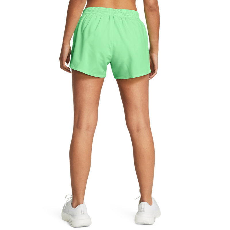 Women's Under Armour Fly By 3" Short - 350MGREE