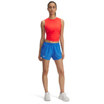 Women's Under Armour Fly By 3" Short - 402 - BLUE ATLANTIS
