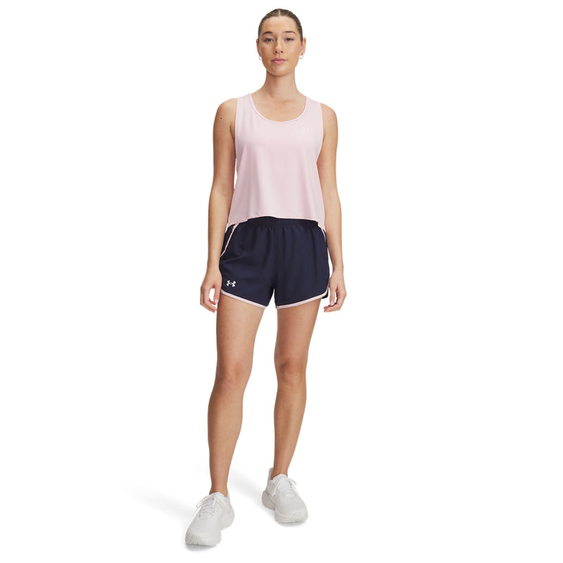 Women's Under Armour Fly By 3" Short - 412N/PNK