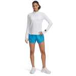 Women's Under Armour Fly By 3" Short - 452 - ETHER BLUE