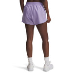 Women's Under Armour Fly By 3" Short - 538 - TRANSPARENT PURPLE