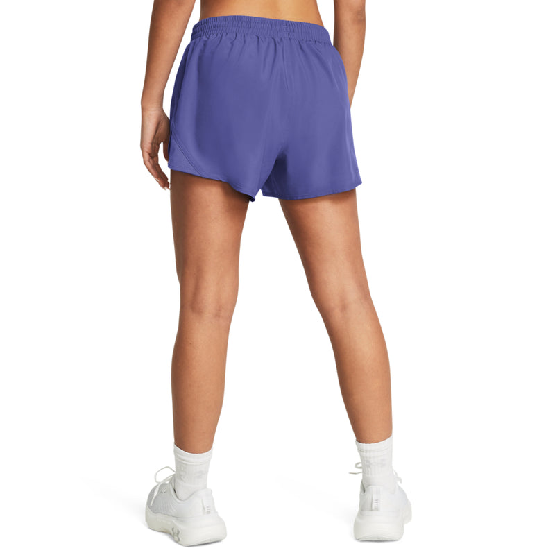 Women's Under Armour Fly By 3" Short - 561 - STARLIGHT