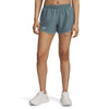 Women's Under Armour Fly By 3" Short - 587 - JASPER BLUE