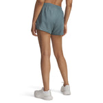 Women's Under Armour Fly By 3" Short - 587 - JASPER BLUE