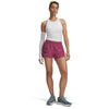 Women's Under Armour Fly By 3" Short - 659 - FUCHSIA PINK