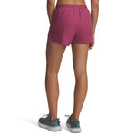 Women's Under Armour Fly By 3" Short - 659 - FUCHSIA PINK