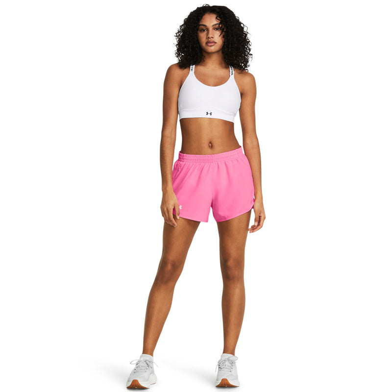 Women's Under Armour Fly By 3" Short - 682FLUOP