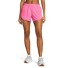 Women's Under Armour Fly By 3" Short - 682FLUOP