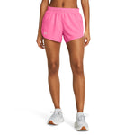 Women's Under Armour Fly By 3" Short - 682FLUOP