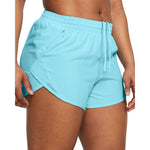 Women's Under Armour Fly By 3" Short - 914SKYBL