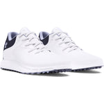 Women's Under Armour Golf Charged Breathe 2 Spikeless Golf Shoes - 101 - WHITE