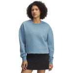 Women's Under Armour Icon Fleece Oversized Crew - 419BLUES