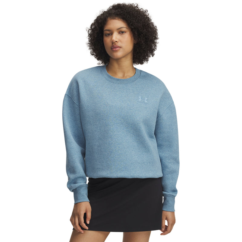 Women's Under Armour Icon Fleece Oversized Crew - 419BLUES