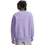Women's Under Armour Icon Fleece Oversized Crew - 538 - TRANSPARENT PURPLE