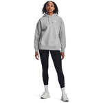 Women's Under Armour Icon Fleece Oversized Hoodie - 012MGRAY