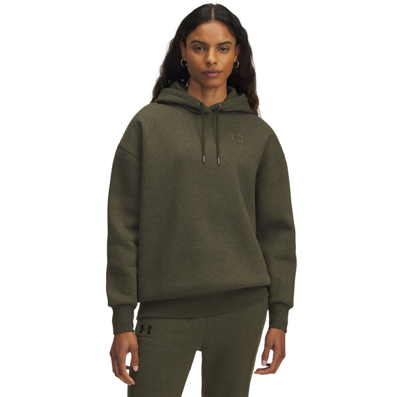 Women's Under Armour Icon Fleece Oversized Hoodie - 308 - EXPEDITION GREEN