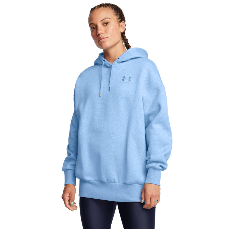 Women's Under Armour Icon Fleece Oversized Hoodie - 466HBLUE
