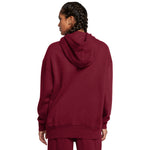 Women's Under Armour Icon Fleece Oversized Hoodie - 625 - CARDINAL RED
