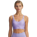 Women's Under Armour Infinity 2.0 Mid Sports Bra - 538 - TRANSPARENT PURPLE