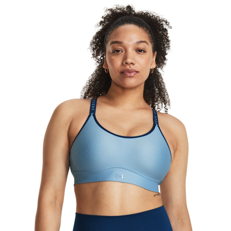 Women's Under Armour Infinity Mid Covered Sports Bra - 490BLIZZ