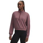 Women's Under Armour Motion 1/2 Zip Lounge Top - 600DMARO