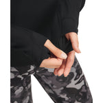 Women's Under Armour Motion 1/2 Zip - 002 - BLACK