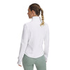 Women's Under Armour Motion 1/2 Zip - 101 - WHITE