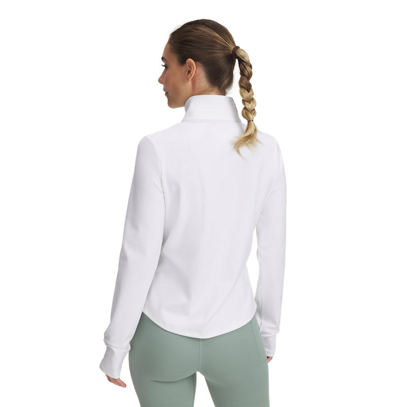 Women's Under Armour Motion 1/2 Zip - 101 - WHITE