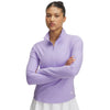 Women's Under Armour Motion 1/2 Zip - 538 - TRANSPARENT PURPLE