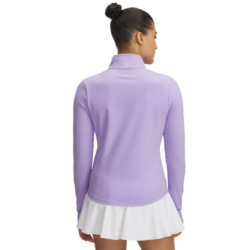Women's Under Armour Motion 1/2 Zip - 538 - TRANSPARENT PURPLE