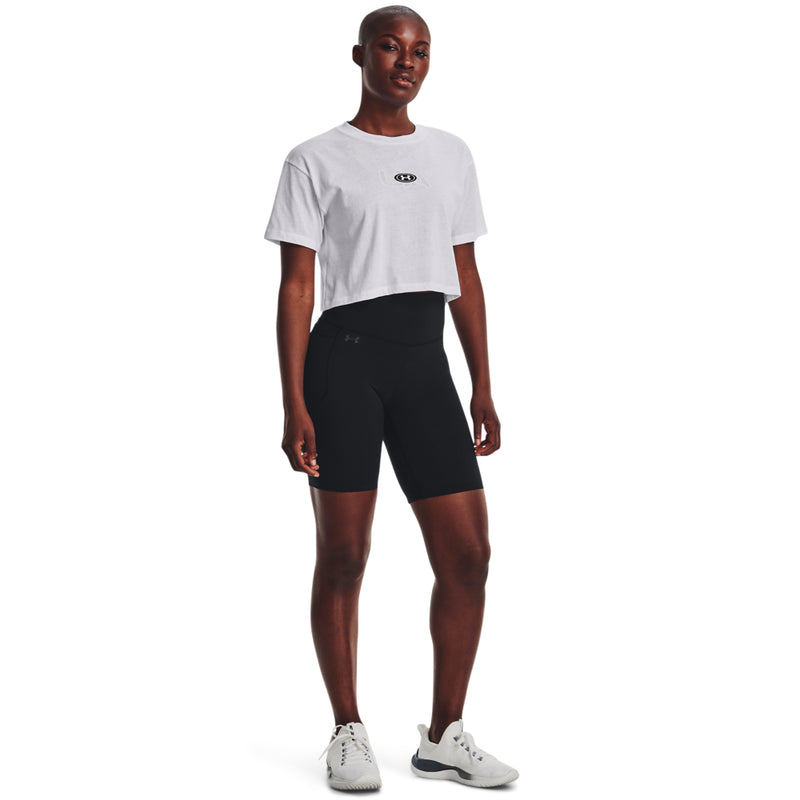 Women's Under Armour Motion Bike Shorts - 001 - BLACK