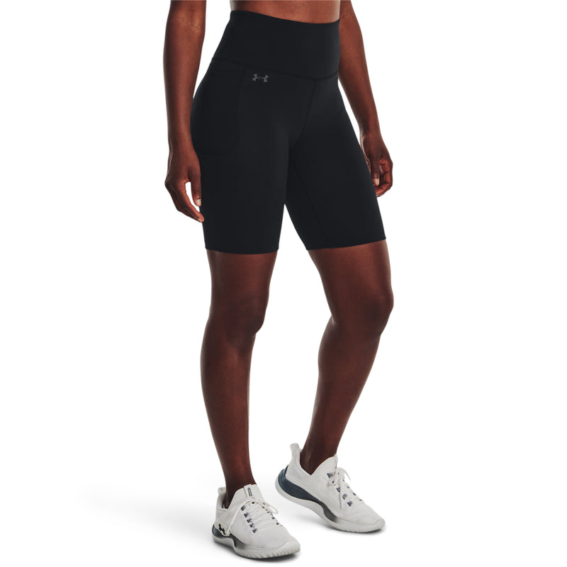 Women's Under Armour Motion Bike Shorts - 001 - BLACK