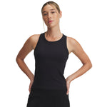 Women's Under Armour Motion High Neck Tank Top - 002 - BLACK