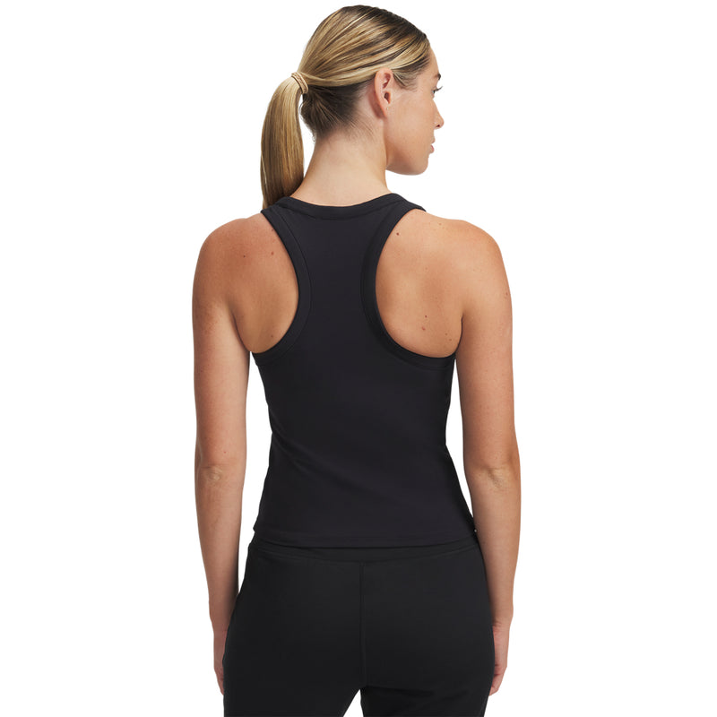 Women's Under Armour Motion High Neck Tank Top - 002 - BLACK