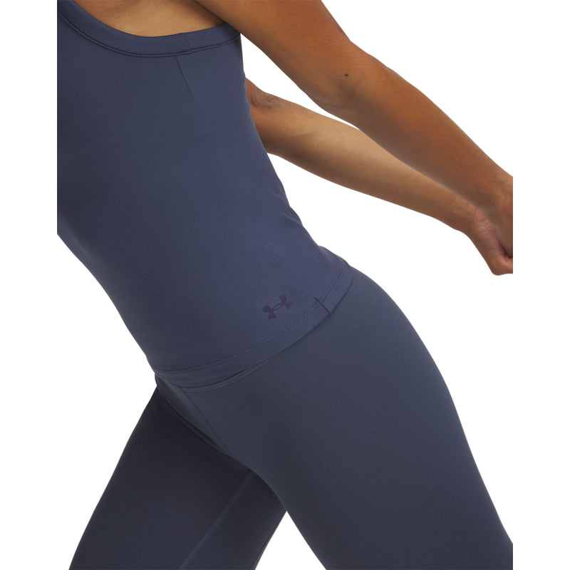 Women's Under Armour Motion High Neck Tank Top - 045DGRAY