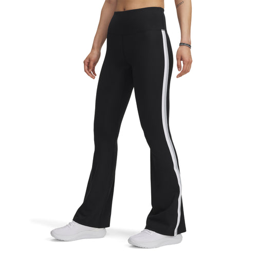 Women's Under Armour Motion Sport Tape Flare Pants - 003 - BLACK