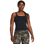 Women's Under Armour Motion Strappy Tank Top - 001 - BLACK