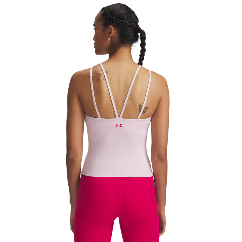 Women's Under Armour Motion Strappy Tank Top - 648PINK