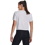 Women's Under Armour Motion T-Shirt - 100 - WHITE/BLACK