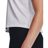 Women's Under Armour Motion T-Shirt - 100 - WHITE/BLACK