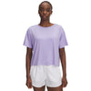 Women's Under Armour Motion T-Shirt - 538 - TRANSPARENT PURPLE