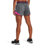 Women's Under Armour Play Up 3.0 Twist Shorts - 003 - BLACK/PINK